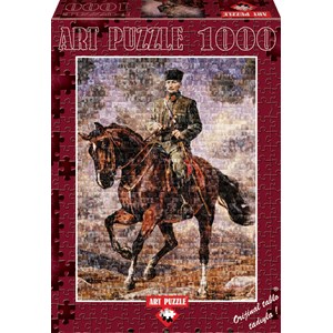 Art Puzzle (4406) - "Ghazi Mustafa Kemal Atatürk" - 1000 brikker puslespil