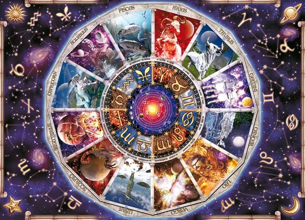 Ravensburger (17805) - "Astrology" - 9000 brikker puslespil