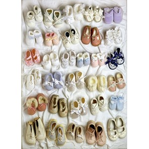 Schmidt Spiele (58224) - "Baby Shoes" - 500 brikker puslespil