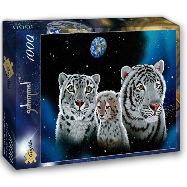 Grafika (02415) - Schim Schimmel, William Schimmel: "Gentle Family" - 1000 brikker puslespil