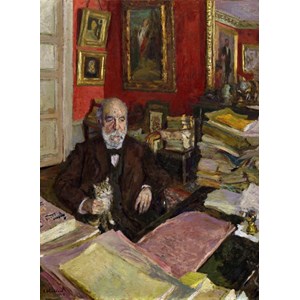 Grafika (01806) - Edouard Vuillard: "Théodore Duret, 1912" - 300 brikker puslespil