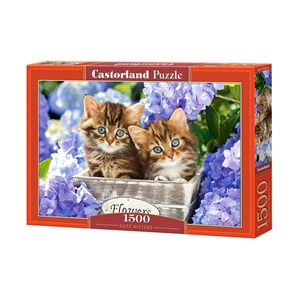 Castorland (C-151561) - "Cute Kittens" - 1500 brikker puslespil