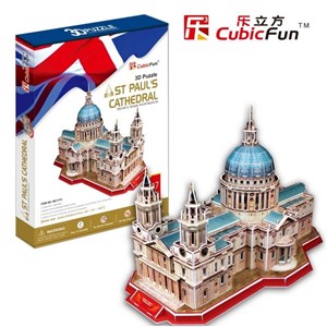 Cubic Fun (MC117H) - "St. Paul's Cathedral of London" - 107 brikker puslespil