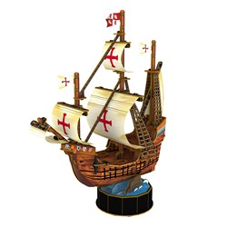 Cubic Fun (T4031h) - "Santa Maria" - 93 brikker puslespil