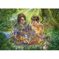 Grafika (T-00286) - Josephine Wall: "Magical Storybook" - 1000 brikker puslespil