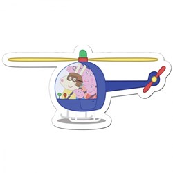 Jumbo (18471) - "Peppa Pig" - 3 6 9 12 brikker puslespil