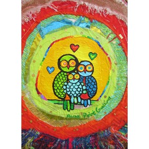 Grafika Kids (01743) - Anne Poire, Patrick Guallino: "Le Nid Porte-bonheur" - 24 brikker puslespil