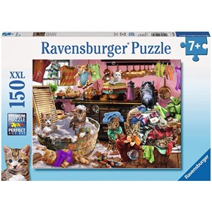 Ravensburger (10031) - "Cats in the Kitchen" - 150 brikker puslespil