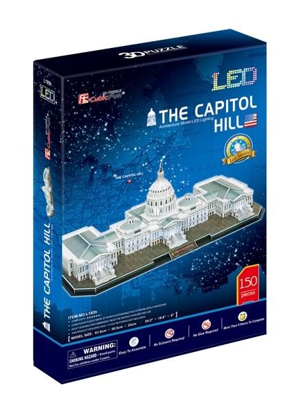 Cubic Fun (L193H) - "The US Capitol" - 150 brikker puslespil