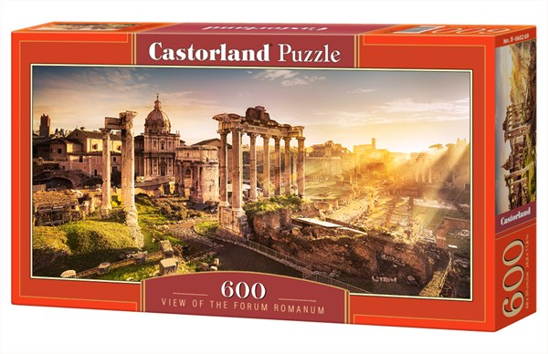 Castorland (B-060269) - "View of the Forum Romanum" - 600 brikker puslespil