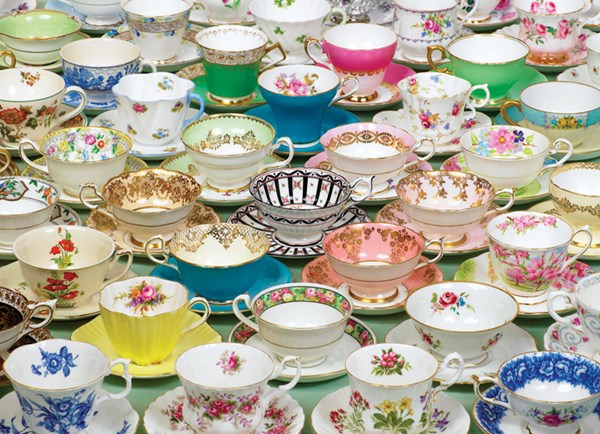Cobble Hill (57101) - "Teacups" - 1000 brikker puslespil