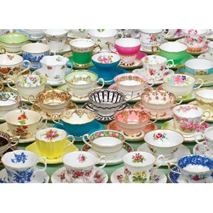 Cobble Hill (57101) - "Teacups" - 1000 brikker puslespil