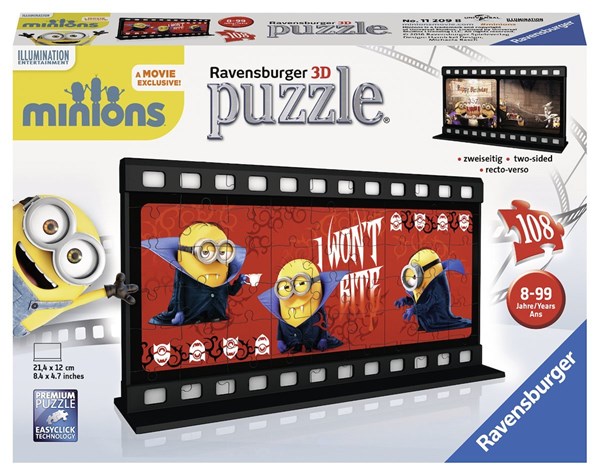 Ravensburger (11209) - "Minions" - 108 brikker puslespil