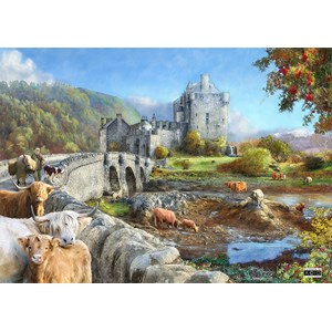 The House of Puzzles (3626) - "Highland Morning" - 1000 brikker puslespil