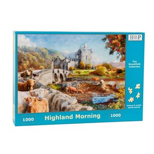 The House of Puzzles (3626) - "Highland Morning" - 1000 brikker puslespil