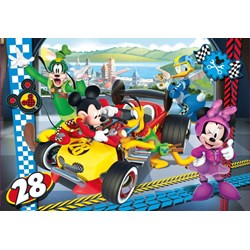 Clementoni (27984) - "Mickey" - 104 brikker puslespil