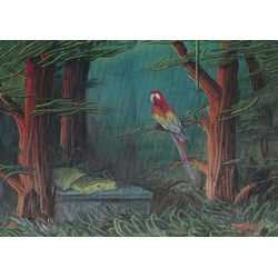 Art Puzzle (61015) - Ahmet Yesil: "The Guest of the Forest" - 1000 brikker puslespil
