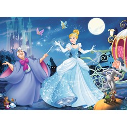 Ravensburger (13671) - "Adorable Cinderella" - 100 brikker puslespil