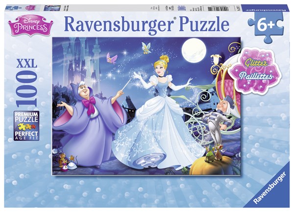 Ravensburger (13671) - "Adorable Cinderella" - 100 brikker puslespil