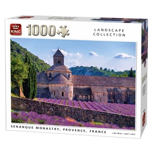 King International (05663) - "Notre-Dame de Sénanque, France" - 1000 brikker puslespil