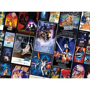 Buffalo Games (11804) - "Star Wars™: Original Trilogy Posters" - 1000 brikker puslespil
