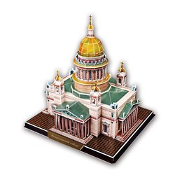 Cubic Fun (MC122H) - "St. Isaac's Cathedral of St. Petersburg" - 105 brikker puslespil