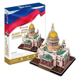 Cubic Fun (MC122H) - "St. Isaac's Cathedral of St. Petersburg" - 105 brikker puslespil