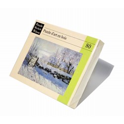 Puzzle Michele Wilson (C803-80) - Claude Monet: "The Magpie" - 80 brikker puslespil