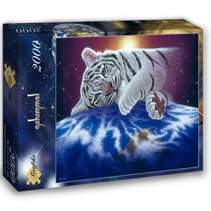 Grafika (02411) - Schim Schimmel, William Schimmel: "Cuddle Time" - 2000 brikker puslespil