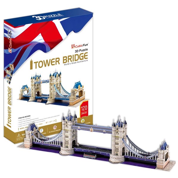 Cubic Fun (MC066H) - "London, Tower Bridge" - 120 brikker puslespil