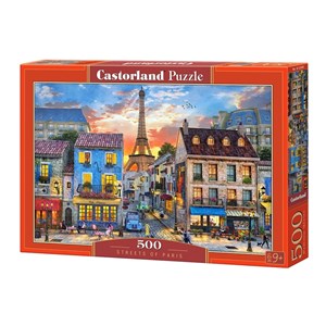 Castorland (B-52684) - Dominic Davison: "Streets of Paris" - 500 brikker puslespil