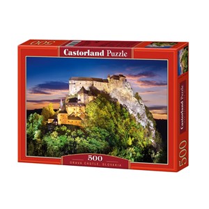 Castorland (B-51489) - "Orava slot, Slovakiet" - 500 brikker puslespil