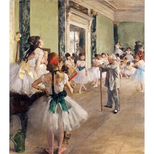 Puzzle Michele Wilson (W015-50) - Edgar Degas: "The Dance Class" - 50 brikker puslespil