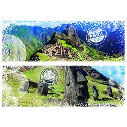 Grafika (T-00229) - "Chile and Peru" - 2000 brikker puslespil