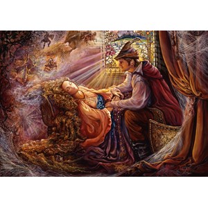 Grafika (T-00385) - Josephine Wall: "Sleeping Beauty" - 1500 brikker puslespil
