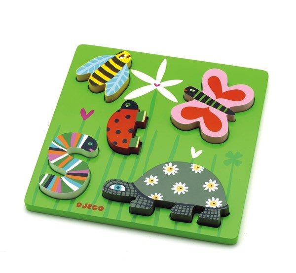 Djeco (01025) - "Kimi" - 5 brikker puslespil