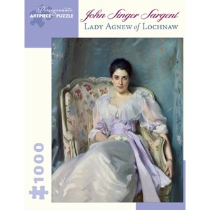 Pomegranate (AA866) - John Singer Sargent: "Lady Agnew Of Lochnaw" - 1000 brikker puslespil