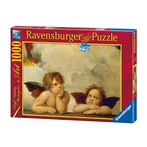 Ravensburger (15544) - Raphael: "Cherubs" - 1000 brikker puslespil