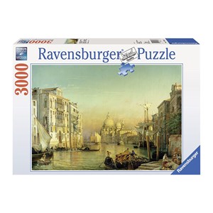 Ravensburger (17035) - "High Canal in Venice" - 3000 brikker puslespil