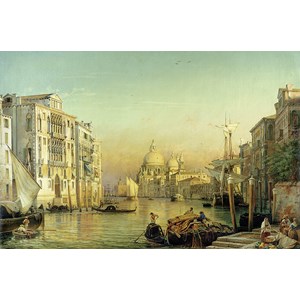 Ravensburger (17035) - "High Canal in Venice" - 3000 brikker puslespil