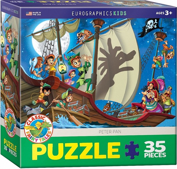 Eurographics (6035-0877) - "Peter Pan" - 35 brikker puslespil