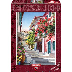 Art Puzzle (4414) - "Parga, Greece" - 1000 brikker puslespil