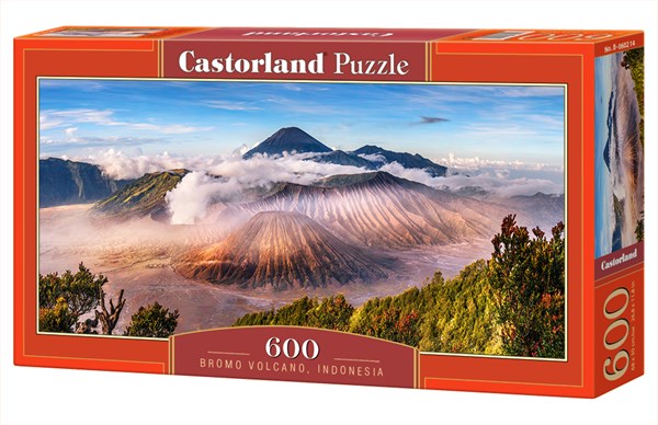 Castorland (B-060214) - "Bromo Volcano, Indonesia" - 600 brikker puslespil