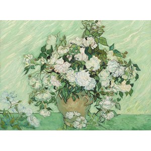 Grafika (01525) - Vincent van Gogh: "Roses, 1890" - 300 brikker puslespil
