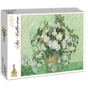 Grafika (01525) - Vincent van Gogh: "Roses, 1890" - 300 brikker puslespil