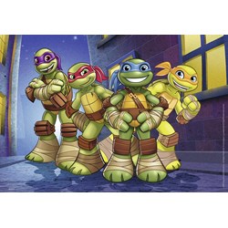Ravensburger (07597) - "Ninja Turtles" - 12 brikker puslespil