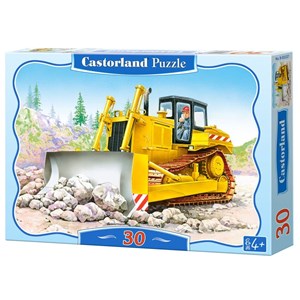 Castorland (3327) - "Bulldozer" - 30 brikker puslespil