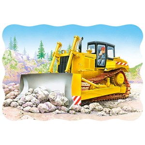 Castorland (3327) - "Bulldozer" - 30 brikker puslespil