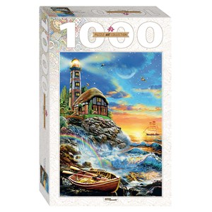 Step Puzzle (79110) - Adrian Chesterman: "Lighthouse" - 1000 brikker puslespil
