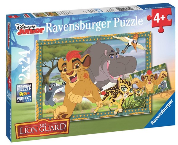 Ravensburger (09104) - "The Lion Guard" - 24 brikker puslespil